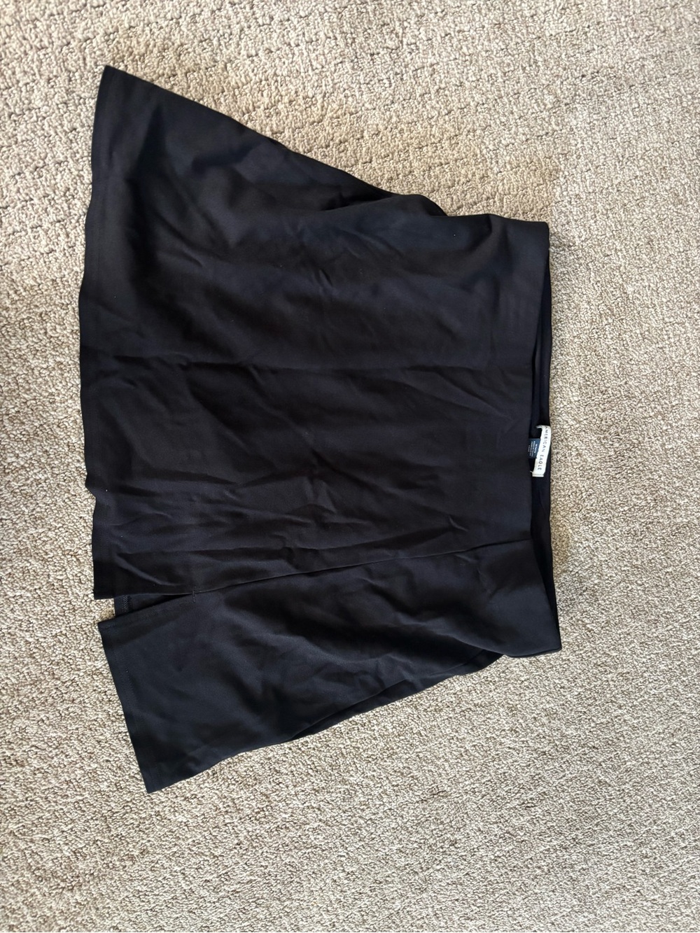American Eagle Outfitters Black Mini Skort